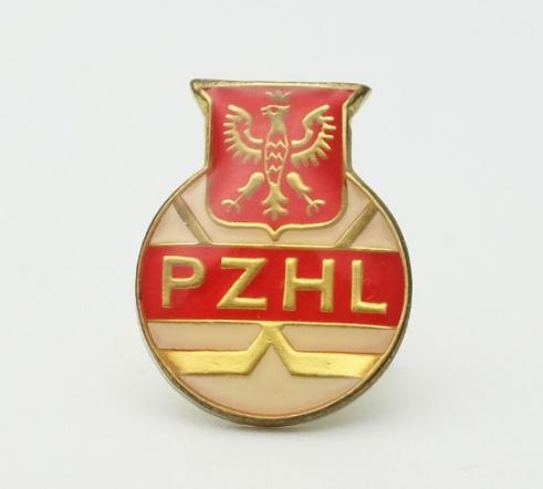 Официальный значок федерация хоккея Польши .