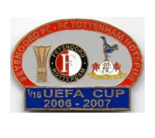 1/16 Кубок УЕФА 2006-07 Фейеноорд Нидерланды - ФК Тоттенхэм Хотспур Англия