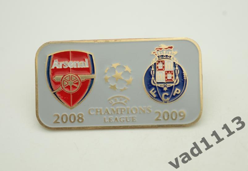 ФК Арсенал Лондон Англия - ФК Порто Португалия Лига Чемпионов 2008-09