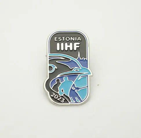 Хоккей -официальный знак Чемпионат Мира 2023 I дивизион, группа В Таллин Эстония