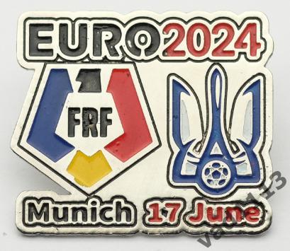 футбол ЕВРО 2024 ГЕРМАНИЯ матч : Румыния - Украина