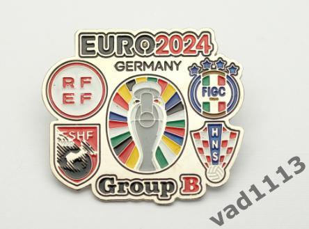 футбол ЕВРО 2024 ГЕРМАНИЯ группа В: Испания, Италия, Хорватия, Албания.
