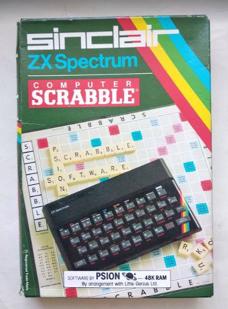 Оригинальная кассета для ZX Spectrum - Scrabble.