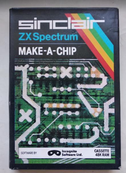 Оригинальная кассета для ZX Spectrum - Make a Chip.