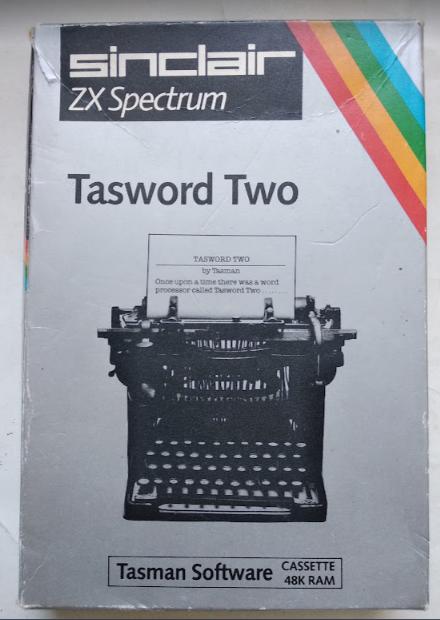 Оригинальная кассета для ZX Spectrum - Tasword Two.