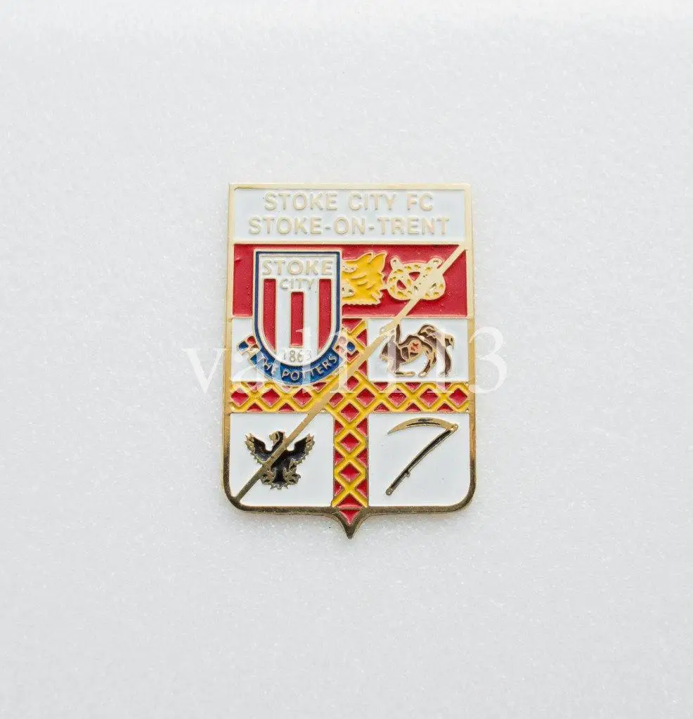 ФК Сток Сити Англия -Stoke City FCEngland (серия герб города+лого)