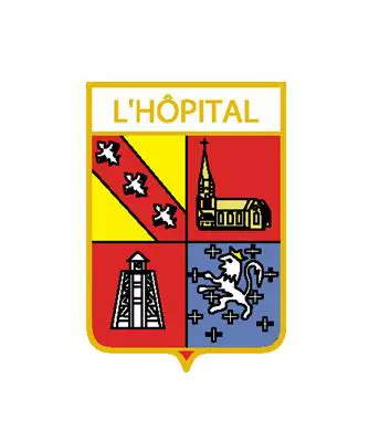 Серия геральдика города Мира. Л’Опиталь Франция