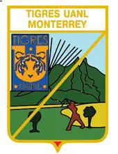 ФК УАНЛ Тигрес Монтеррей Мексика КОНКАКАФ (серия герб+лого)