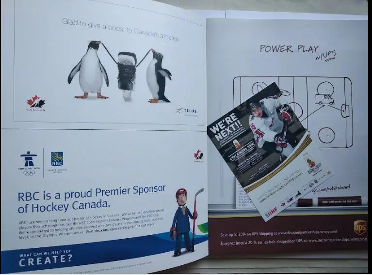 Хоккей официальная программа Чемпионат Мира 2009 U20 Канада (с вкладышами) 4