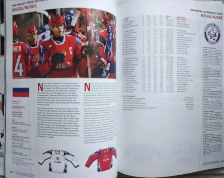 Хоккей официальная программа Чемпионат Мира 2010 U20 Канада. 2