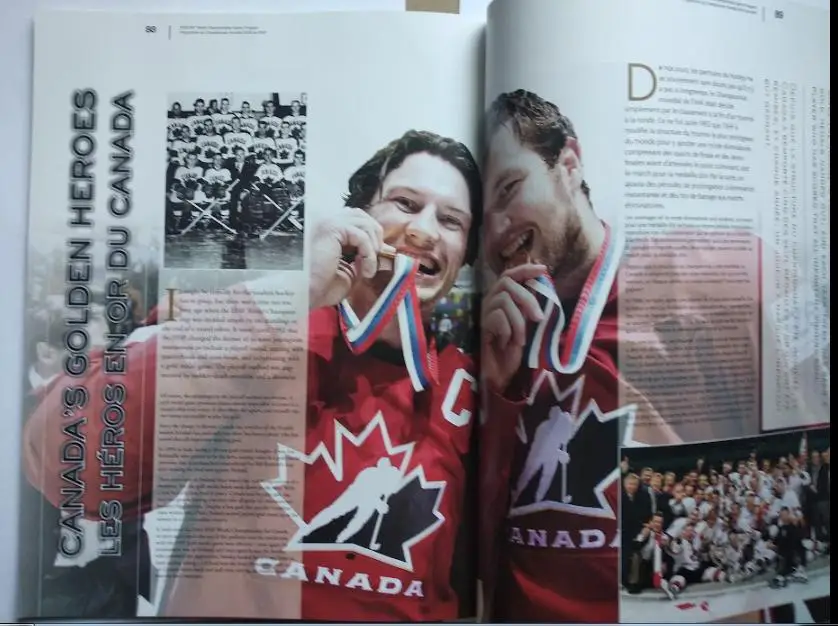 Хоккей официальная программа Чемпионат Мира 2008 Канада 4