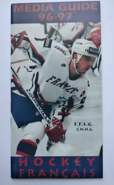 Хоккей Media Guide чемпионат Франции 1996-97