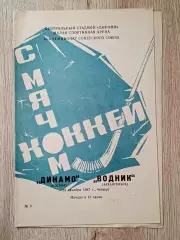 Динамо Москва - Водник Архангельск. 24 декабря 1987 года.