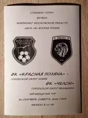 Красная Поляна Лобня - Челси Балашиха. 2026 год.