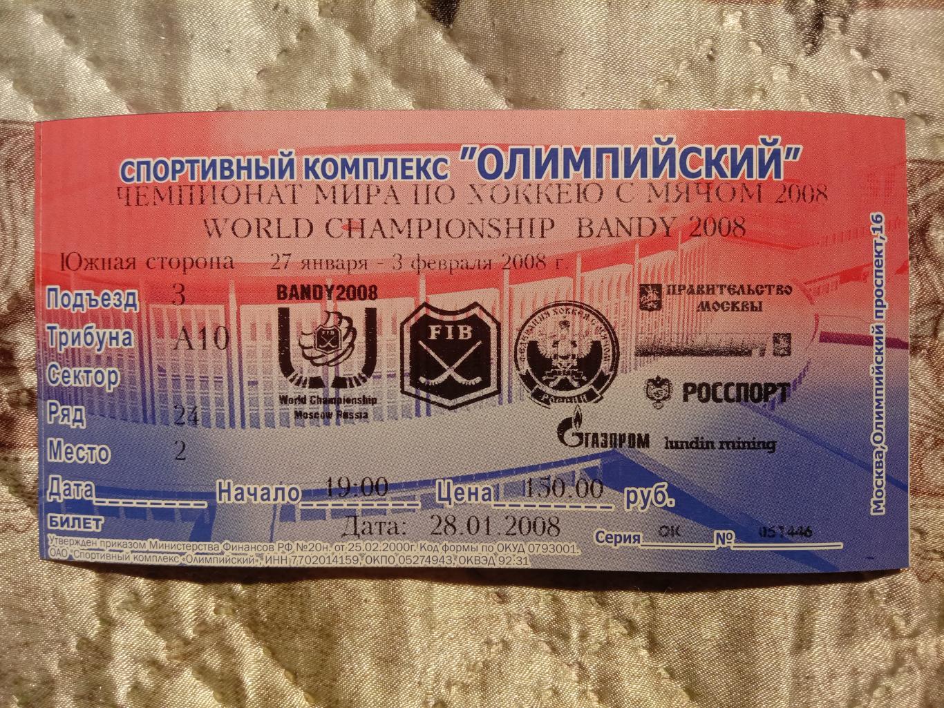 ЧМ 2008. Россия - Финляндия. 28 января 2008 года.