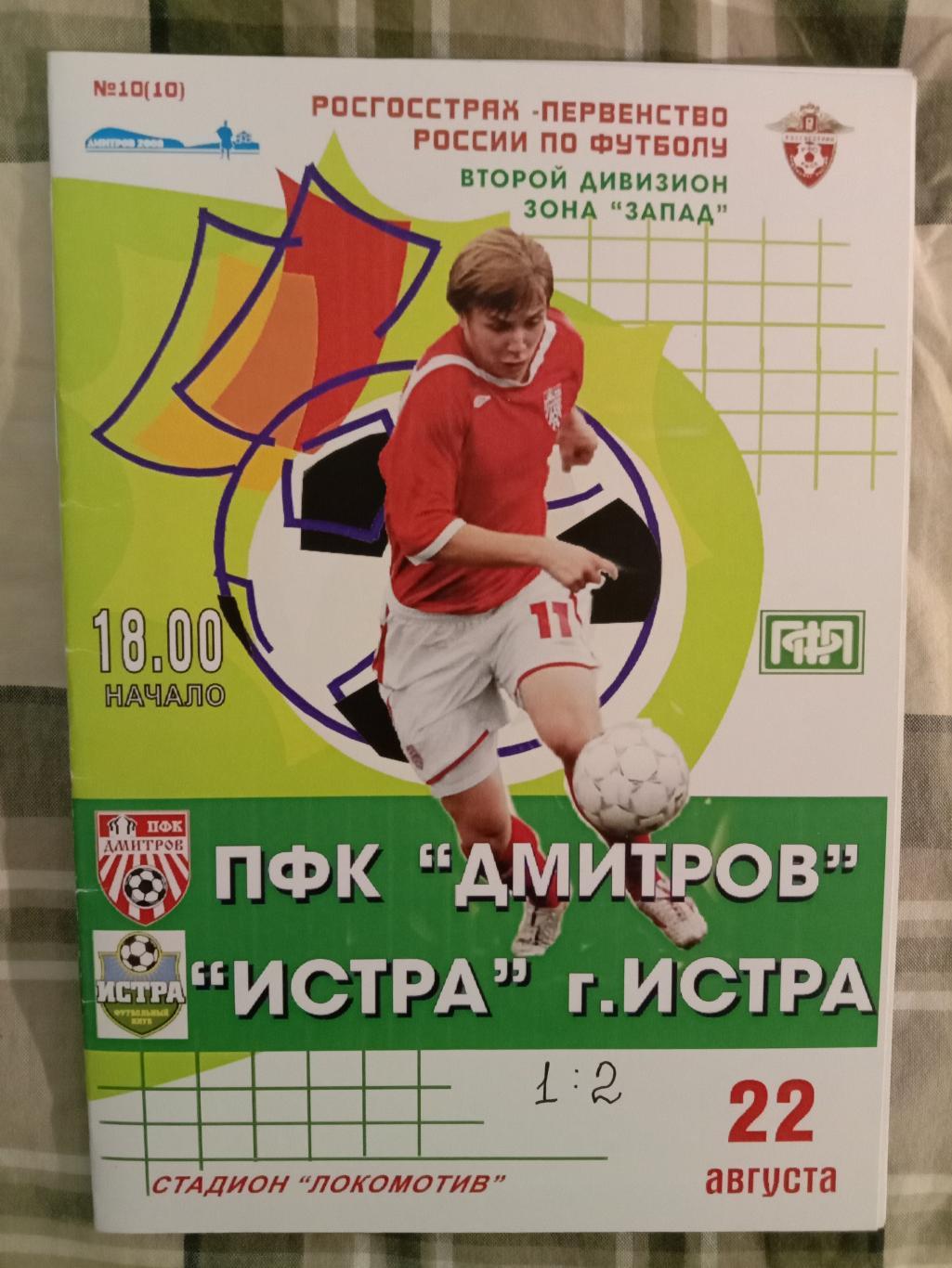 Дмитров - Истра. 2008 год.