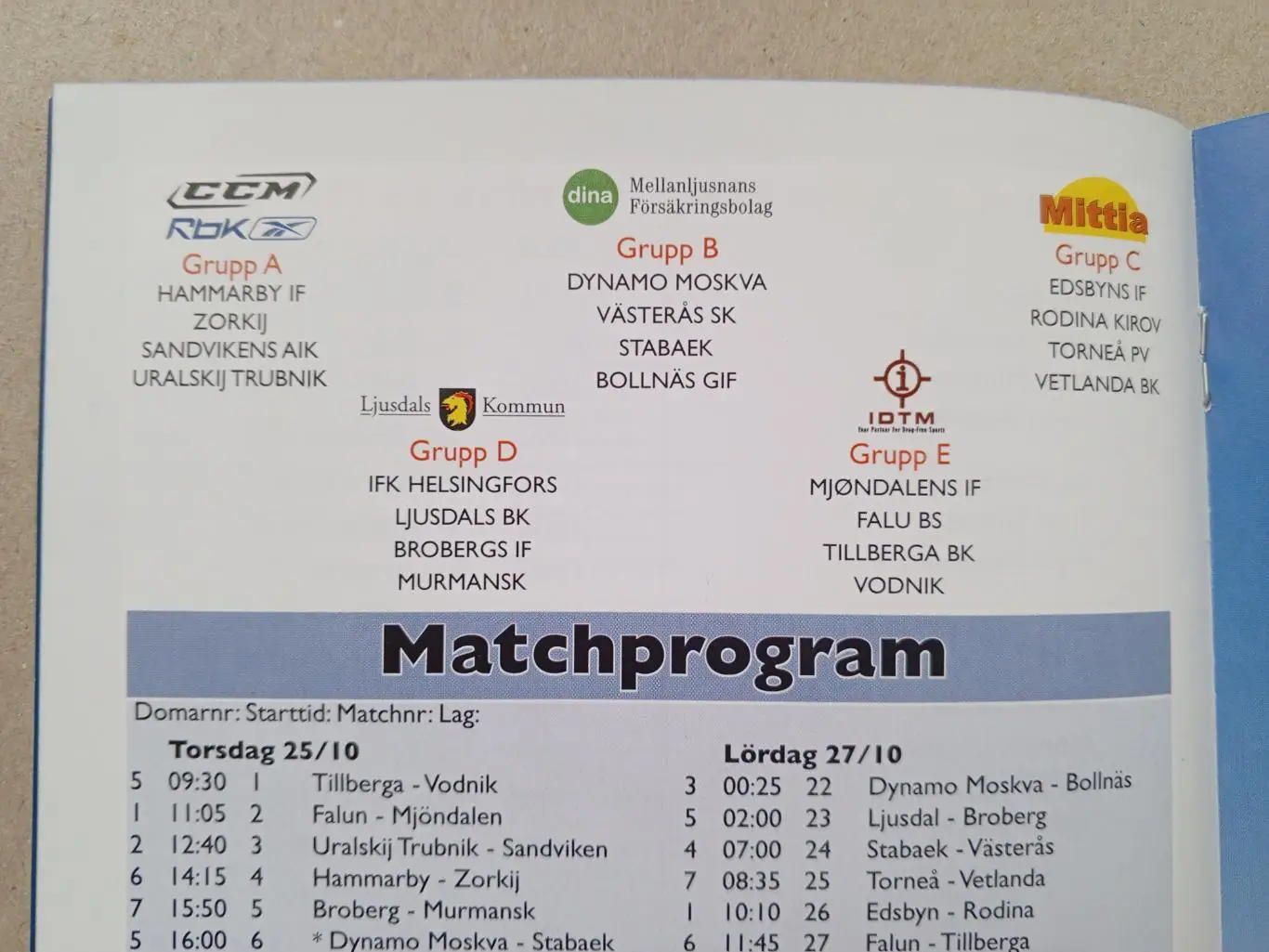 Кубок Мира 2007 года. 1