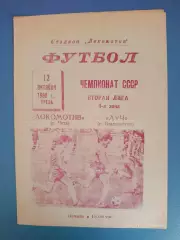 Локомотив Чита СССР/Россия - Луч Владивосток СССР/Россия 1988