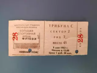 Шахтер Донецк - Металлист Харьков 1983