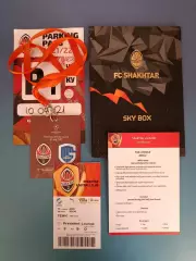 Президентская ложа! VIP! Шахтер Донецк Украина - Генк Бельгия 2021/2022