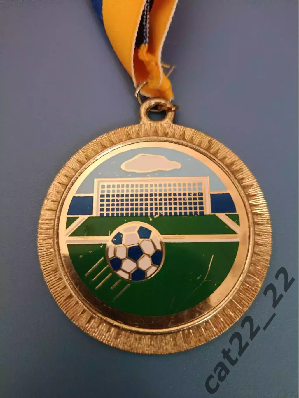 Медаль.Медаль участника матча.Карпаты Львов СССР/Украина-сборная клубов США 1991 1