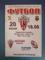 Арсенал Харьков - Горняк Кривой Рог 2007/2008