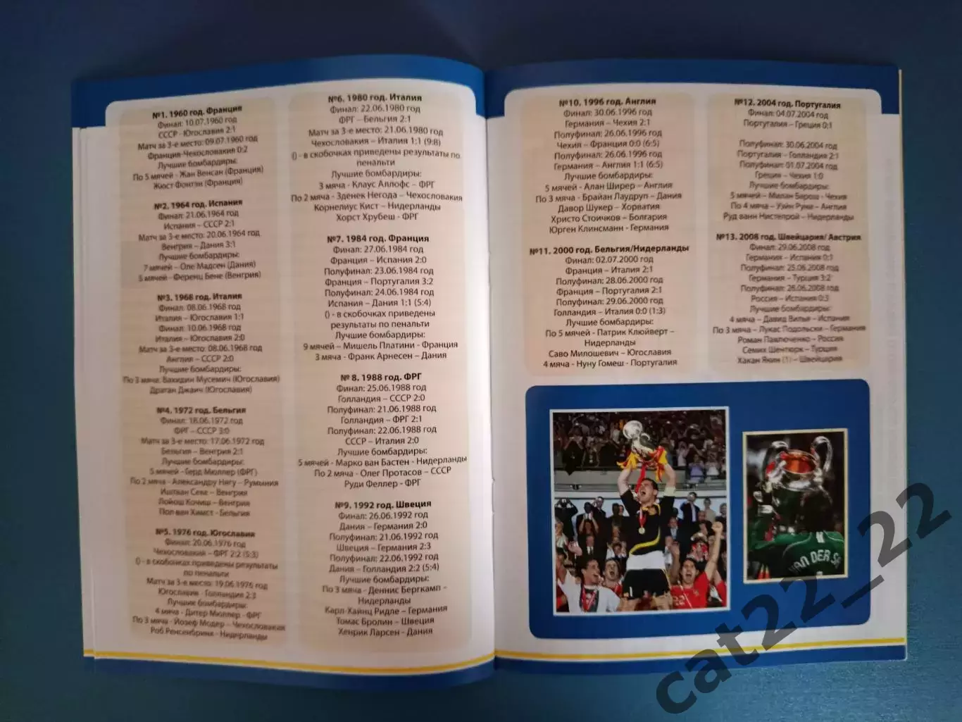 Издание/Программа турнира 2009. Чемпионат Европы в Днепропетровске Украина 2009 3