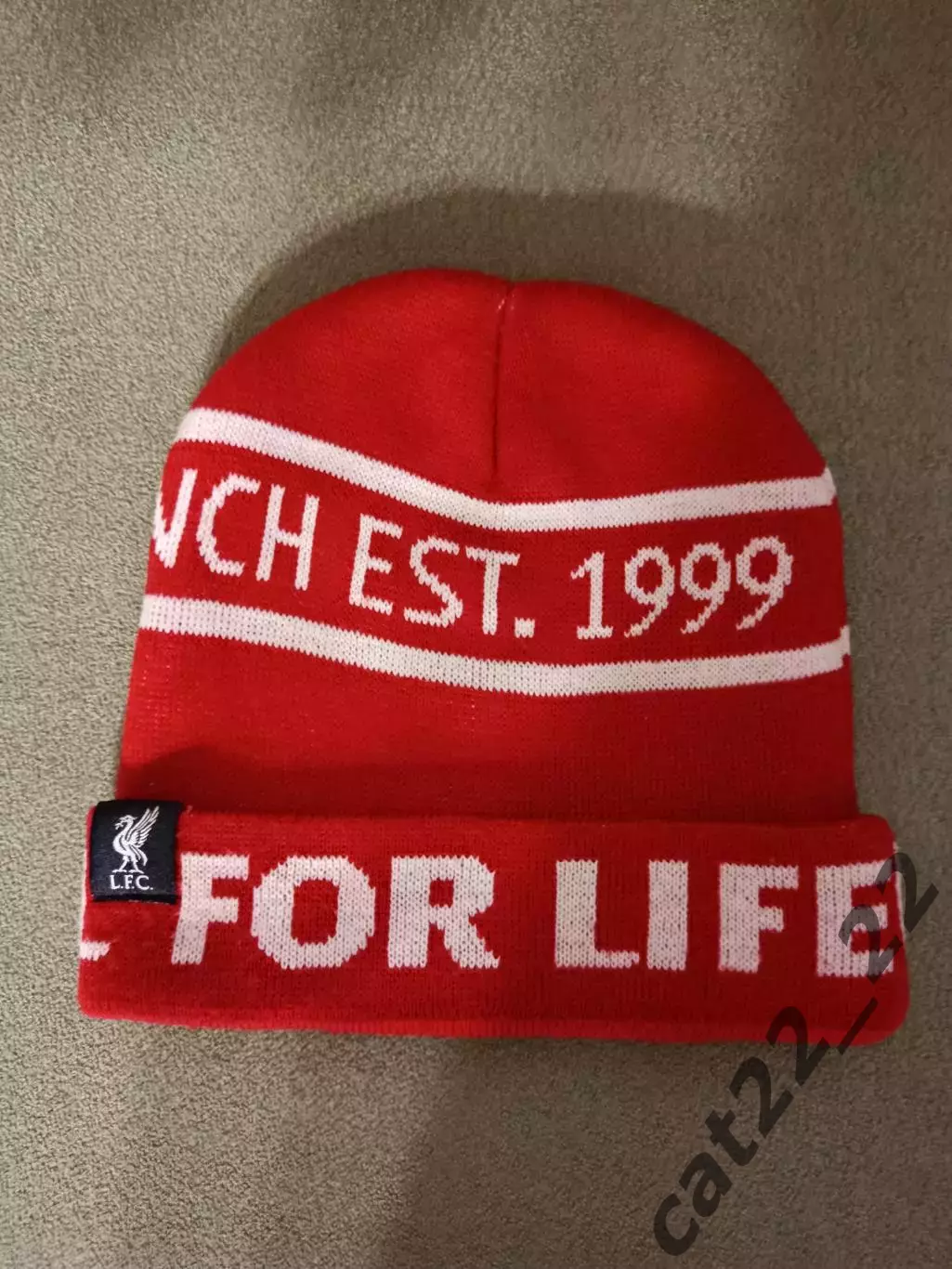 Оригинальная шапка. Ливерпуль Англия 1999