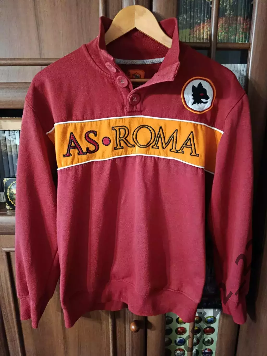 Оригинальная кофта. Ретро стиль. Рома Рим Италия