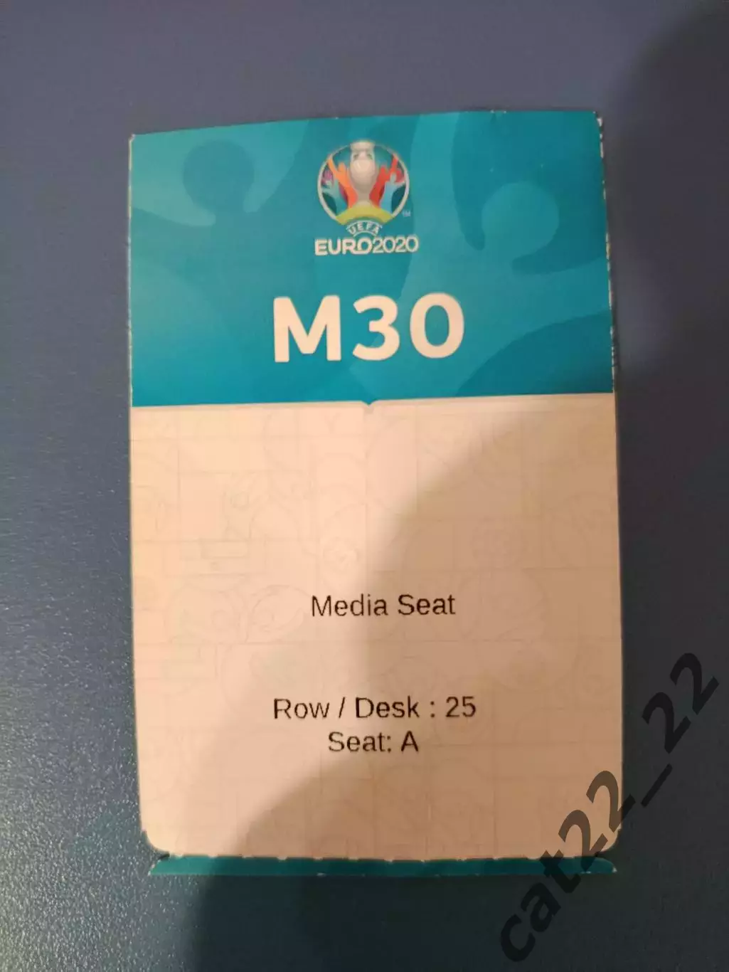 Оригинальный билет! Пресса! ЕВРО - 2020. Украина - Австрия 21.06.2021