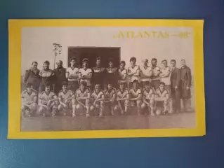 Буклет: Атлантас Клайпеда СССР/Литва 1988