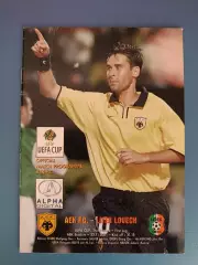 АЕК Афина Греция - Литекс Ловеч Болгария 2001/2002