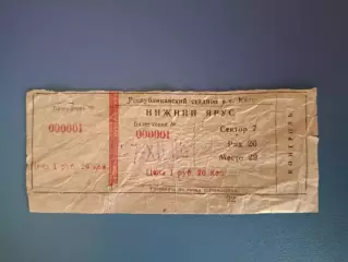 Динамо Киев СССР/Украина - Динамо Москва СССР/Россия 07.12.1986