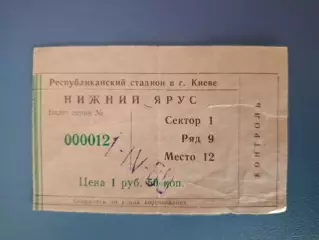 Динамо Киев СССР/Украина - Динамо Минск СССР/Беларусь 01.04.1988