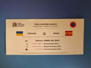 Украина - Испания 2020