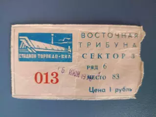 Торпедо Москва СССР/Россия - Пахтакор Ташкент СССР/Узбекистан 16.06.1978