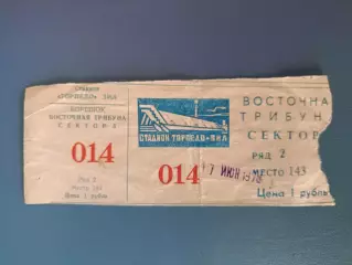 Динамо Москва СССР/Россия - Черноморец Одесса СССР/Украина 17.06.1978