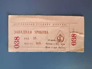 Динамо Москва СССР/Россия - Динамо Киев СССР/Украина 29.07.1987