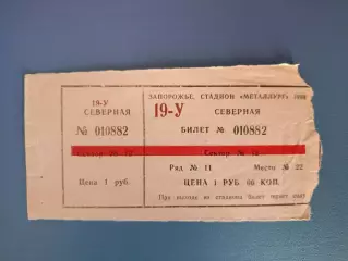 Металлург Запорожье СССР/Украина - Кубань Краснодар СССР/Россия 09.10.1988