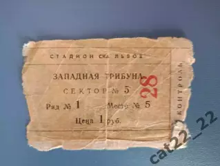 Кубок СССР! СКВО/СКА Львов - Спартак Москва СССР/Россия 05.06.1957