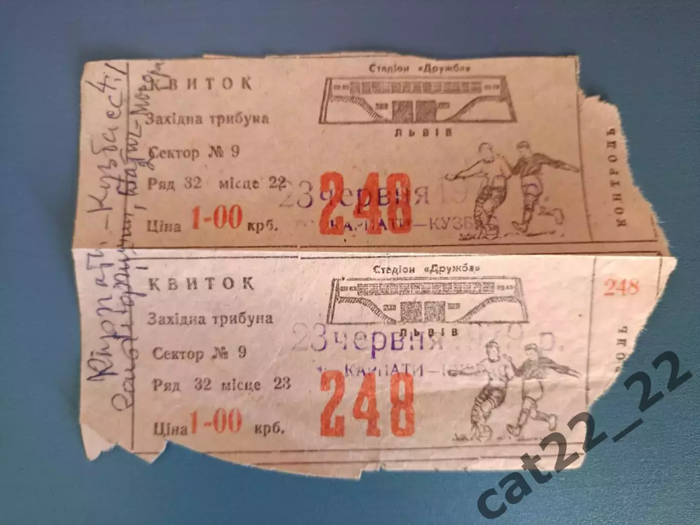 Карпаты Львов СССР/Украина - Кузбасс Кемерово СССР/Россия 23.06.1979