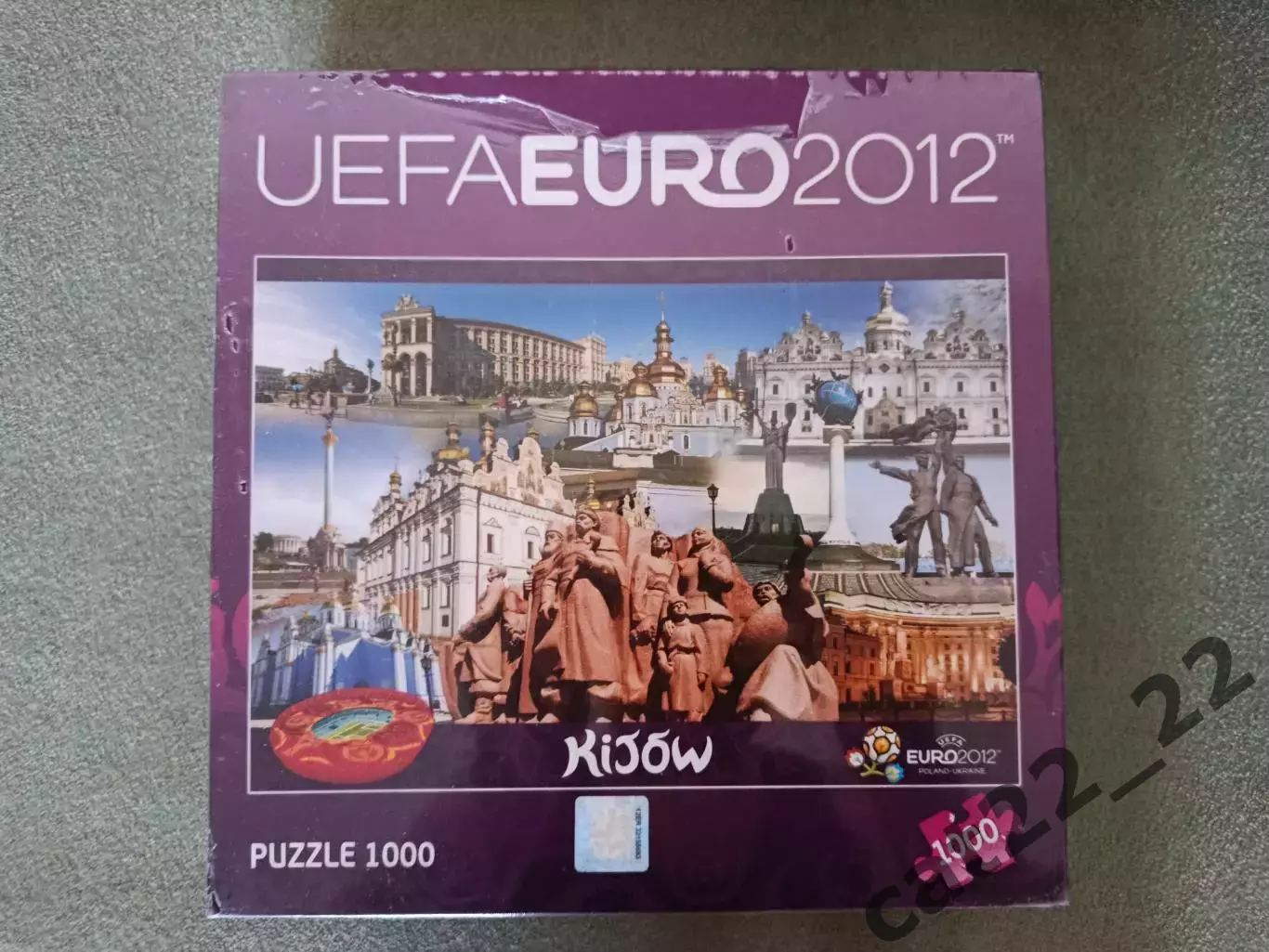 Пазлы для взрослых. 1000 элементов.ЕВРО-2012.Киев Украина. Чемпионат Европы 2012