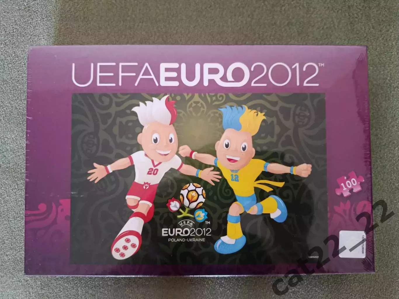 Пазлы для взрослых. 100 элементов.ЕВРО-2012.Украина/Польша.Чемпионат Европы 2012