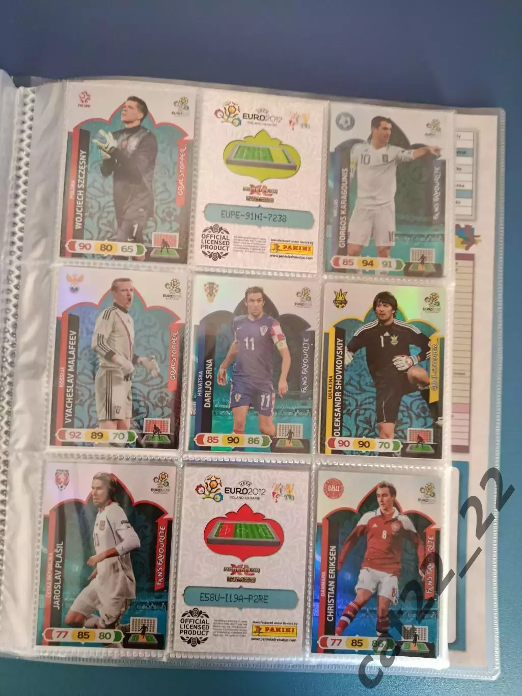 Альбом. Панини/Panini. Adrenalyn XL. ЕВРО-2012. Украина. Чемпионат Европы 2012 2