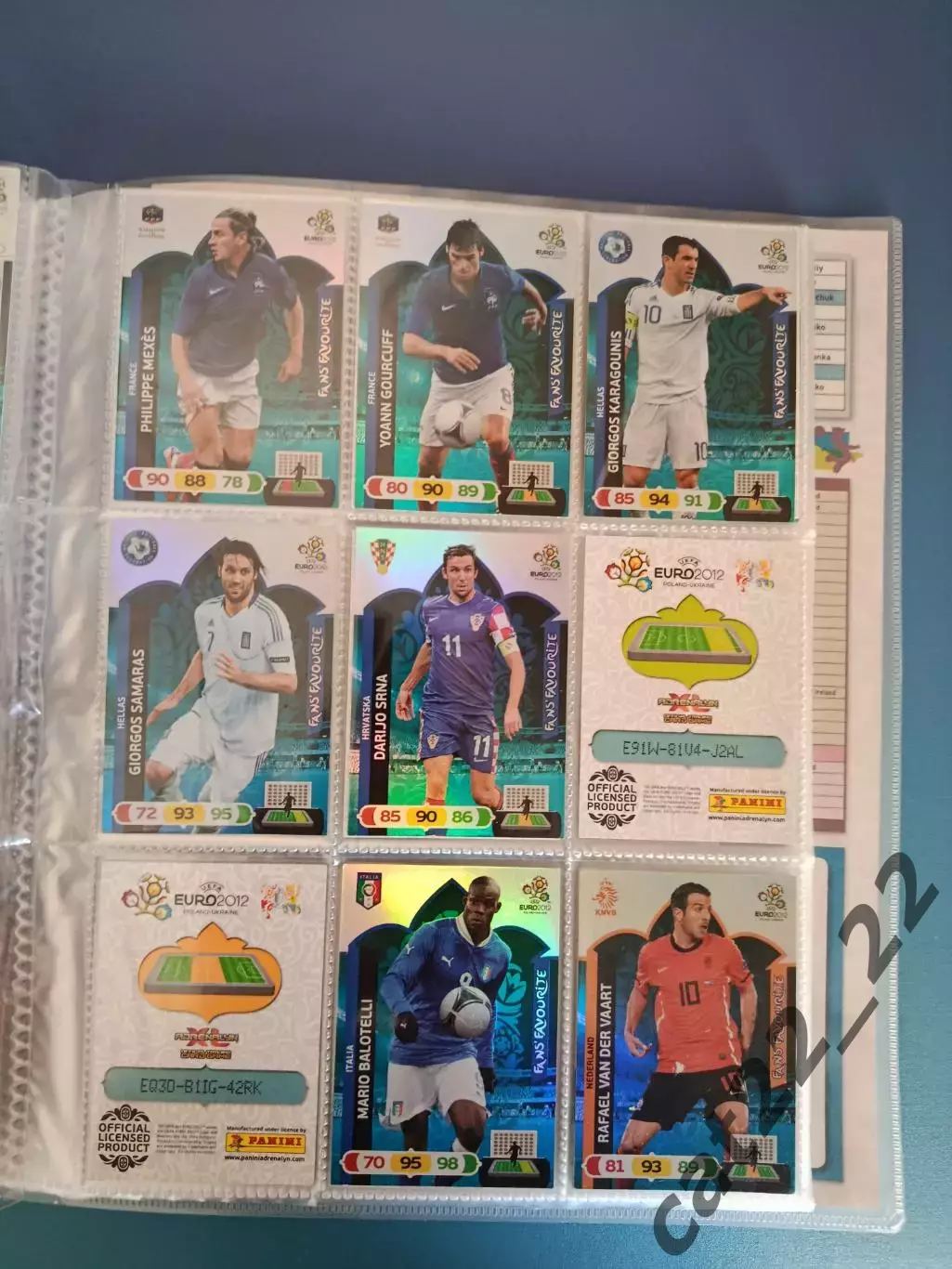 Альбом. Панини/Panini. Adrenalyn XL. ЕВРО-2012. Украина. Чемпионат Европы 2012 3