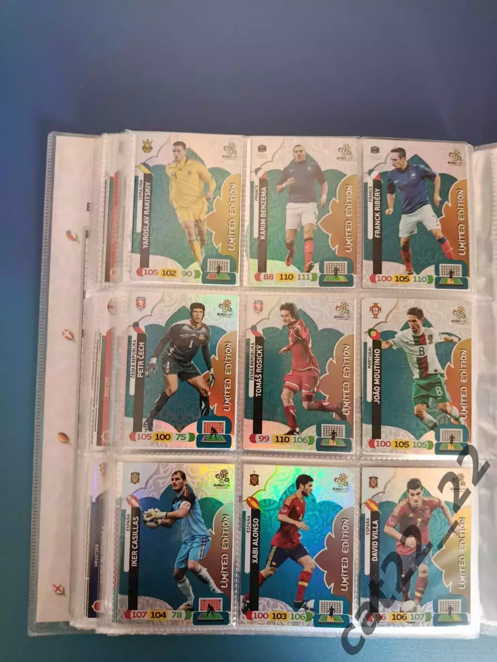 Альбом. Панини/Panini. Adrenalyn XL. ЕВРО-2012. Украина. Чемпионат Европы 2012 6