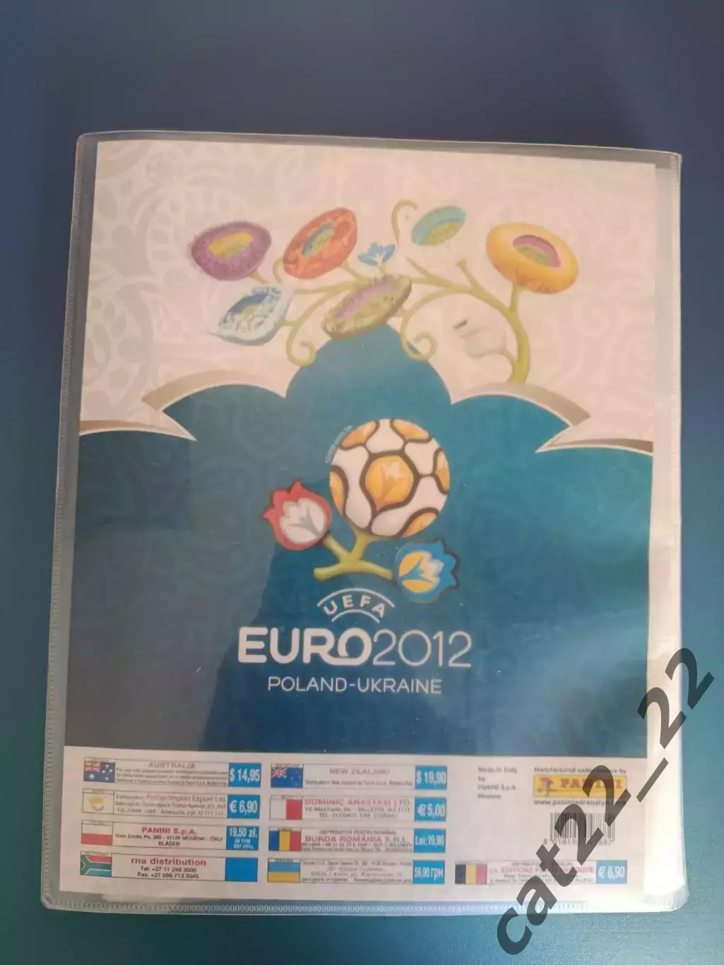 Альбом. Панини/Panini. Adrenalyn XL. ЕВРО-2012. Украина. Чемпионат Европы 2012 7