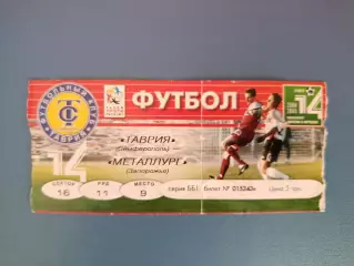 Таврия Симферополь Крым - Металлург Запорожье 2004/2005