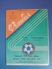 Океан Керчь Крым - Судостроитель Николаев 1981