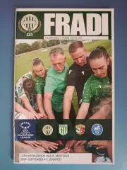 Читайте описание! Ференцварош Будапешт Венгрия-Ворскла Полтава Украина 2024/2025